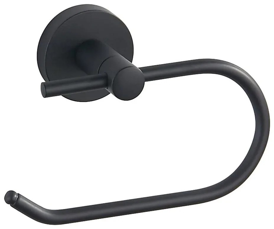 Aqualine - Porta carta igienica SAMBA nero