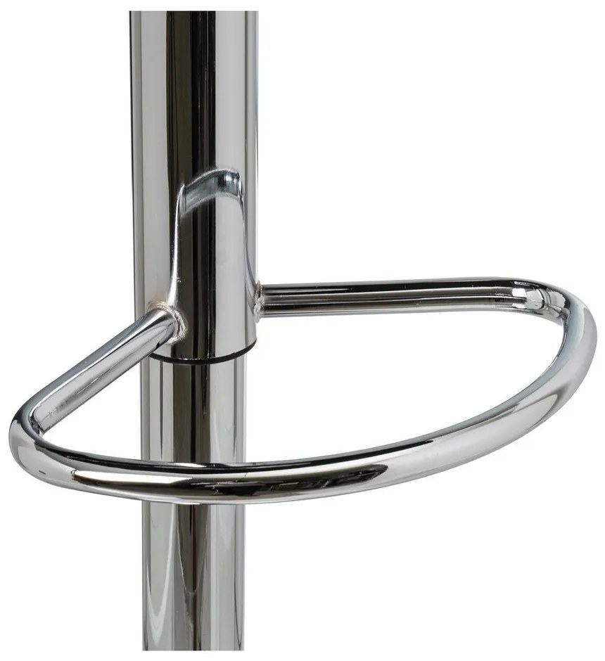 Sgabelli da bar neri ad altezza regolabile in similpelle in set di 2 (altezza seduta 93 cm) - Casa Selección