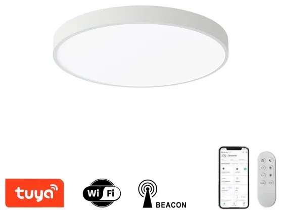 Immax NEO 07251L -Luce LED dimmerabile SEMPLICI 36W/230V Wi-Fi Tuya bianco + TC