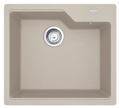 Lavello integrato 1 vasca in fragranite beige FRANKE Urban L 50 x L 56 cm