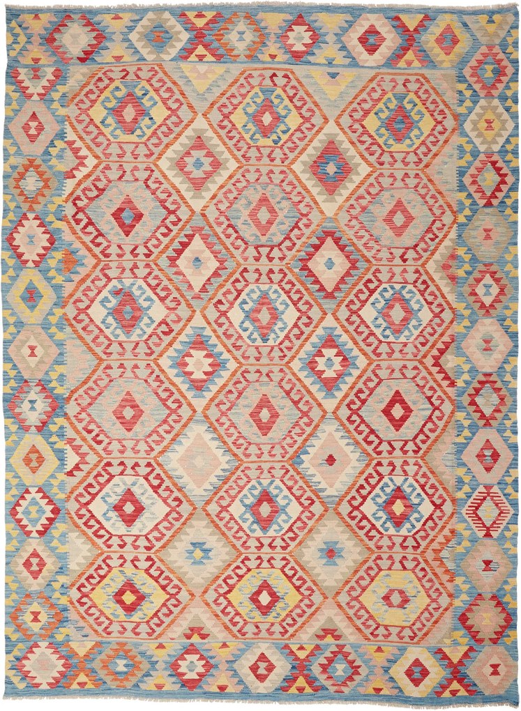 Kilim Tappeto orientale 340x250 (Pakistan) Tessuto A Mano