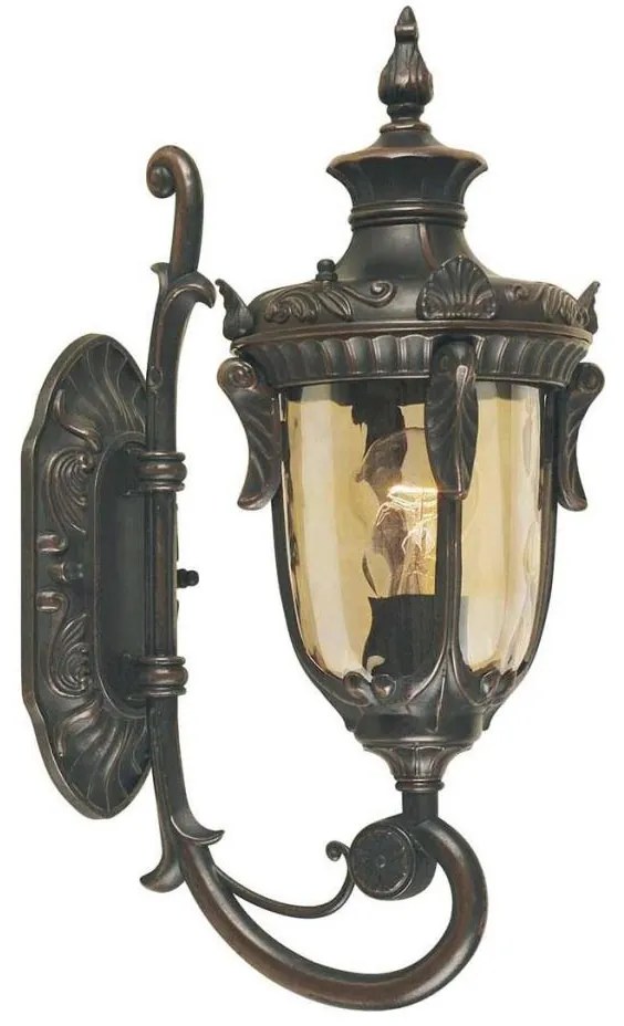 Elstead PH1-S-OB - Applique da esterno PHILADELPHIA 1xE27/60W/230V IP44