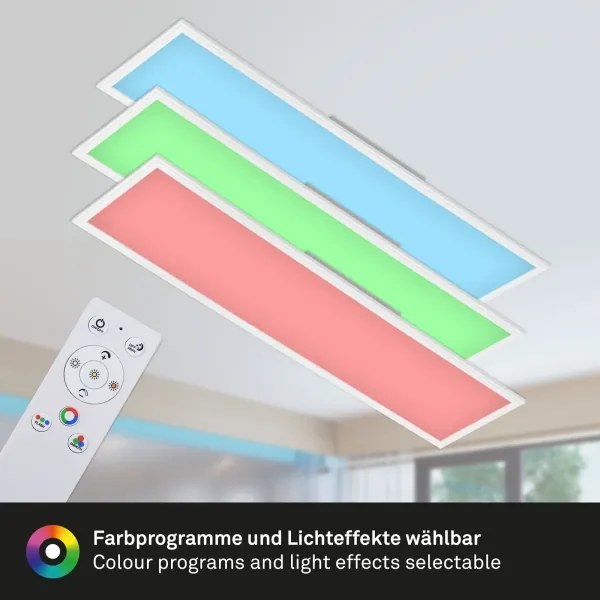Brilo - Plafoniera dimmerabile RGBW SLIM LED/40W/230V + +TC