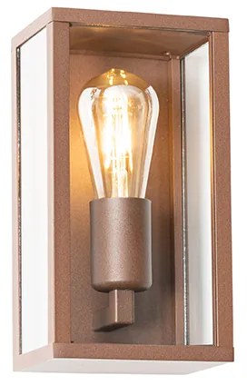 Applique industriale marrone ruggine 26 cm IP44 - Charlois