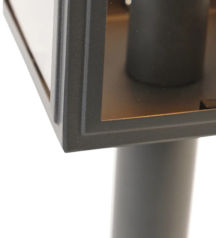 Lampada da esterno a palo grigia 50 cm IP44 - Sutton