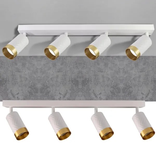 Faretto ARRAS 4xGU10/10W/230V bianco