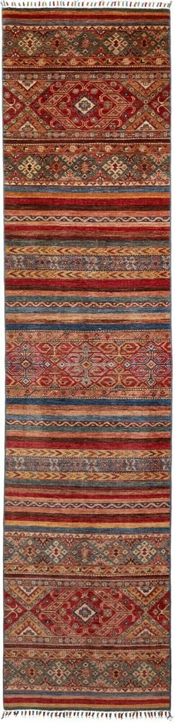 Samarkand Tappeto orientale 350 x 80 (Pakistan) Annodato A Mano