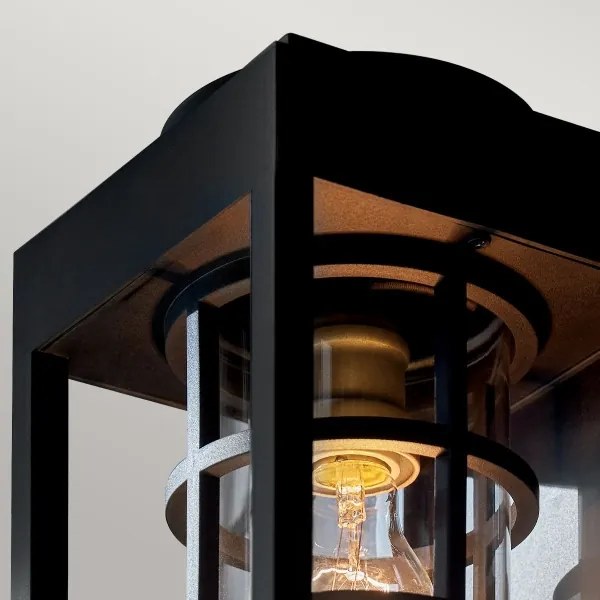 Kichler KL-HONE-S-BKT - Applique da esterno HONE S 1xE27/60W/230V IP44