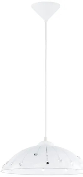 Eglo 96073 - Lampadario VETRO 1xE27/60W/230V