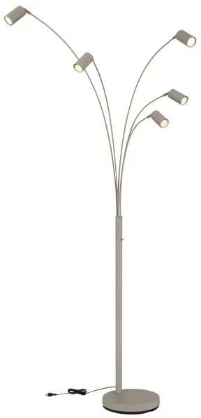 Globo 57910-5SSA - Lampada da terra ROBBY 5xGU10/35W/230V