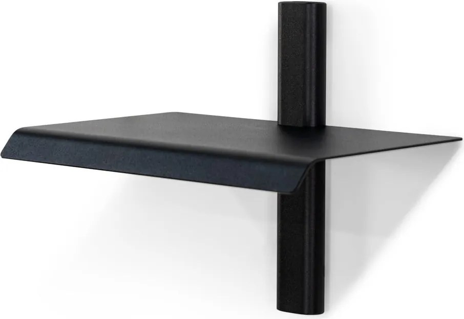 Mensola nera in metallo 28 cm Hola – Spinder Design