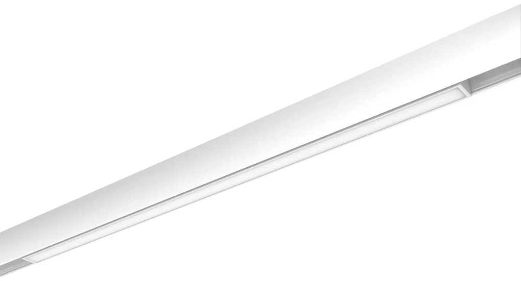 Faro LED Lineare 30W Magnetico 60cm CRI92 120° Bianco 48V Colore Bianco Naturale 4.000K