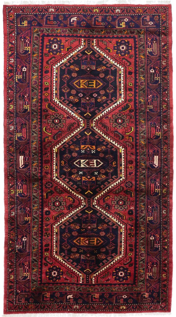 Sandjan Tappeto 240 x 130 (Iran) Annodato A Mano