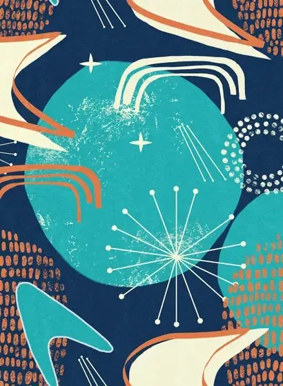 Mindthegap Carta da parati Cosmic Debris - WP20532