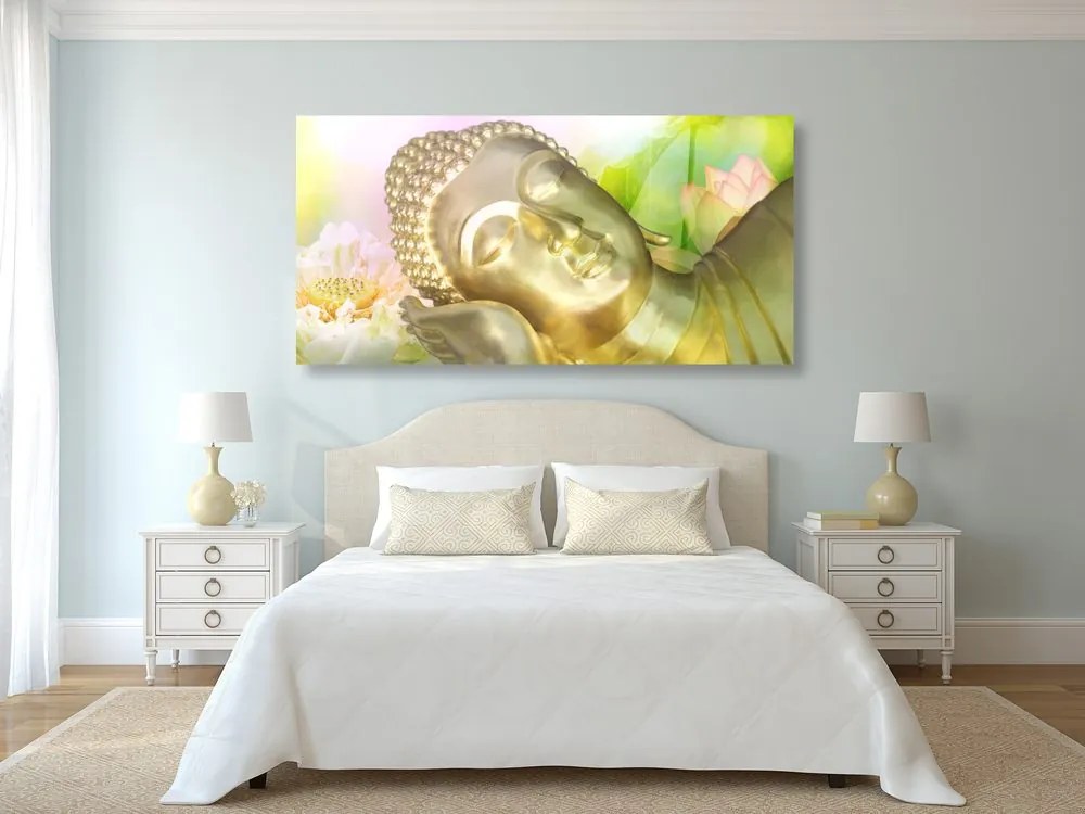 Stampa su tela – Buddha addormentato