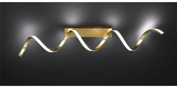 Plafoniera dimmerabile RUSSEL LED/32W/230V dorata