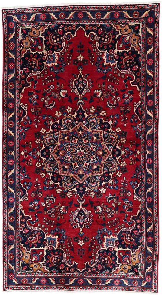 Mashad Tappeto persiano 200x110 (Iran) Annodato A Mano
