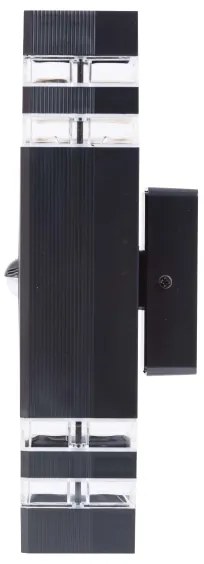 Applique da esterno con sensore BREZZA 2xGU10/35W/230V IP65