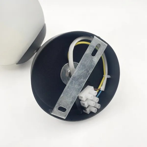 Brilagi - Lampada da parete MALIVA 1xE14/15W/230V nero/bianco