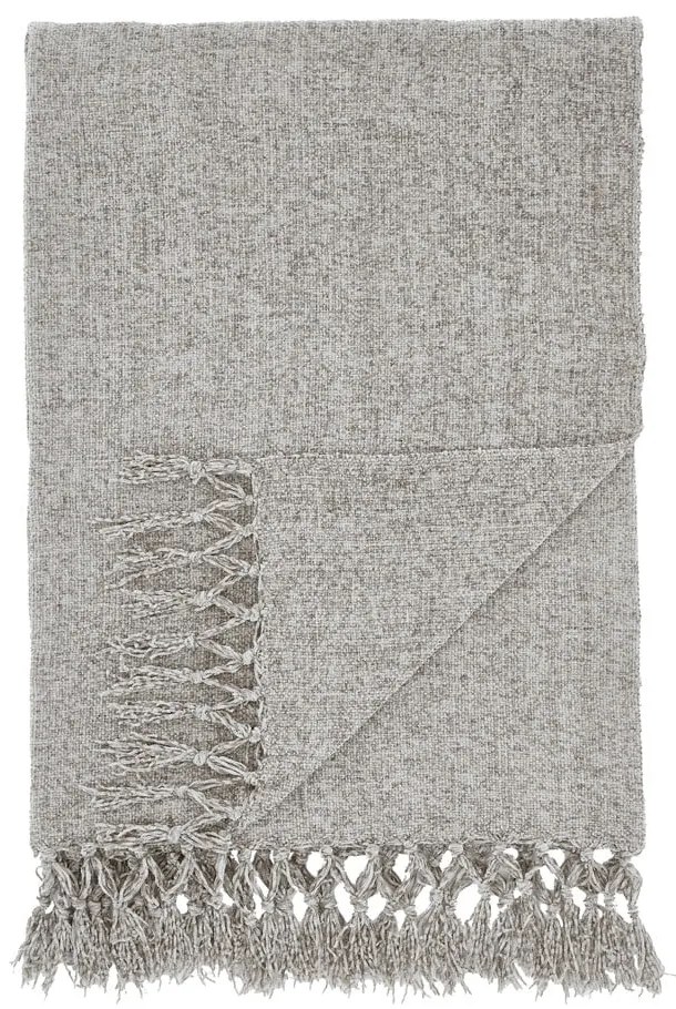 Coperta grigia in ciniglia 130x170 cm Wilson – Catherine Lansfield