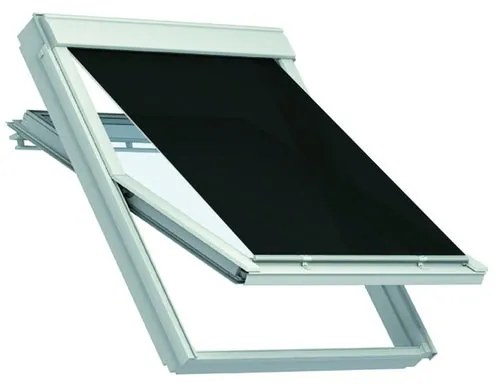 Tenda per finestra da tetto anticalore VELUX MHL CK00 5060 L 55 x H 118 cm nero