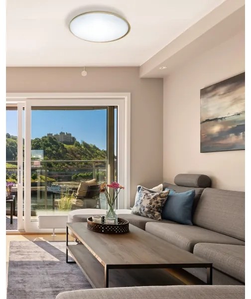 Plafoniera LED dimmerabile DRINA LED/36W/230V 2700-6500K + telecomando