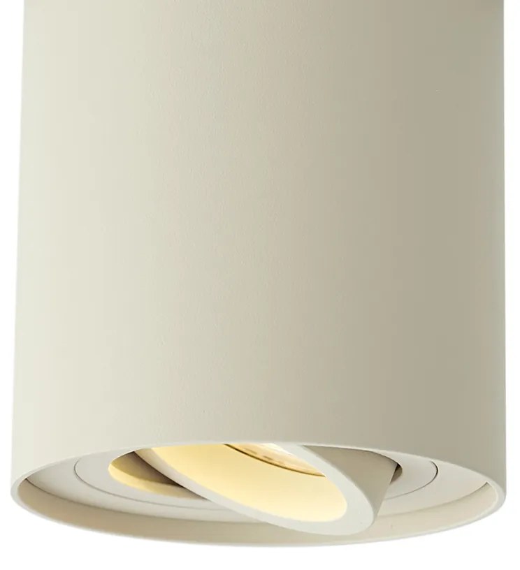 Faretto moderno beige per sistema a binario monofase - Iconic Rondoo Up