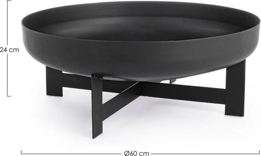 Camino da giardino ø 60 cm Efesto – Bizzotto