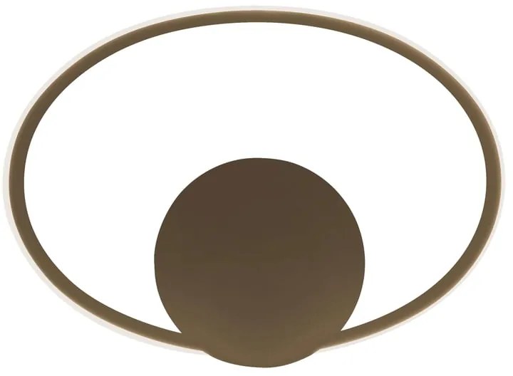 Plafoniera LED moderno Irina, dorato Ø 42 cm, luce naturale NOVECENTO
