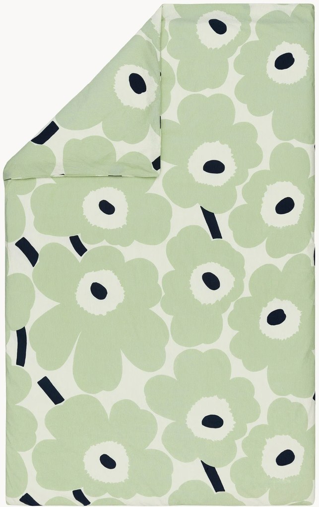 Copripiumino in seersucker Unikko
