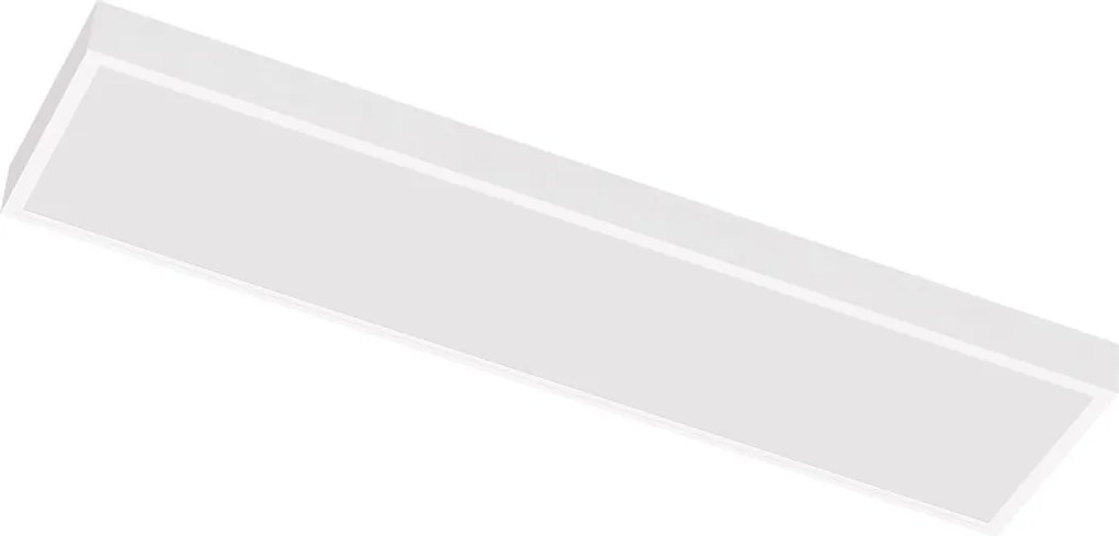 Plafoniera LED 120x30 40W IP40 No-Flickering - LIFUD Driver Colore Bianco Caldo 3.000K
