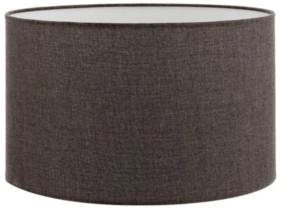 Lampada da terra LED TUNJA 1xE27/20W/230V Ø 38 cm cromo opaco/marrone