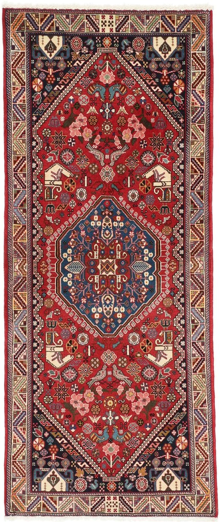 Gashghai Tappeto persiano 200 x 80 (Iran) Annodato A Mano