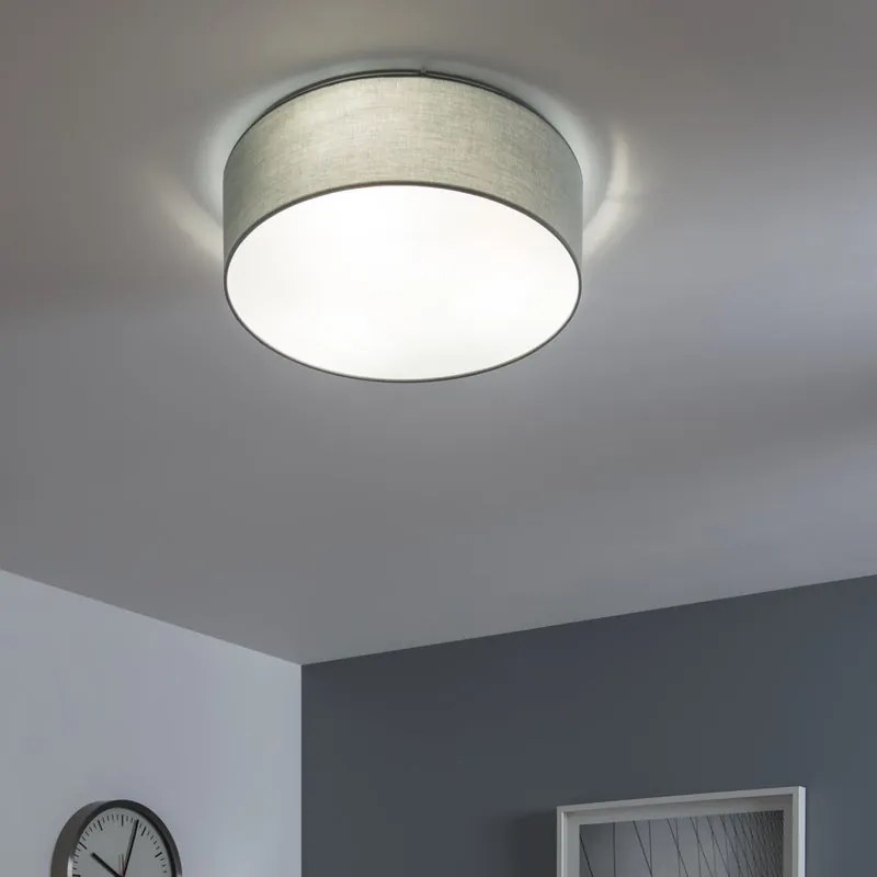 Plafoniera moderno Sita Ø 48 cm grigio IP20, 3XE27 INSPIRE