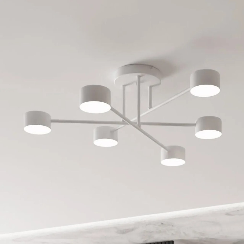 Lampadario a sospensione HALO 6 White