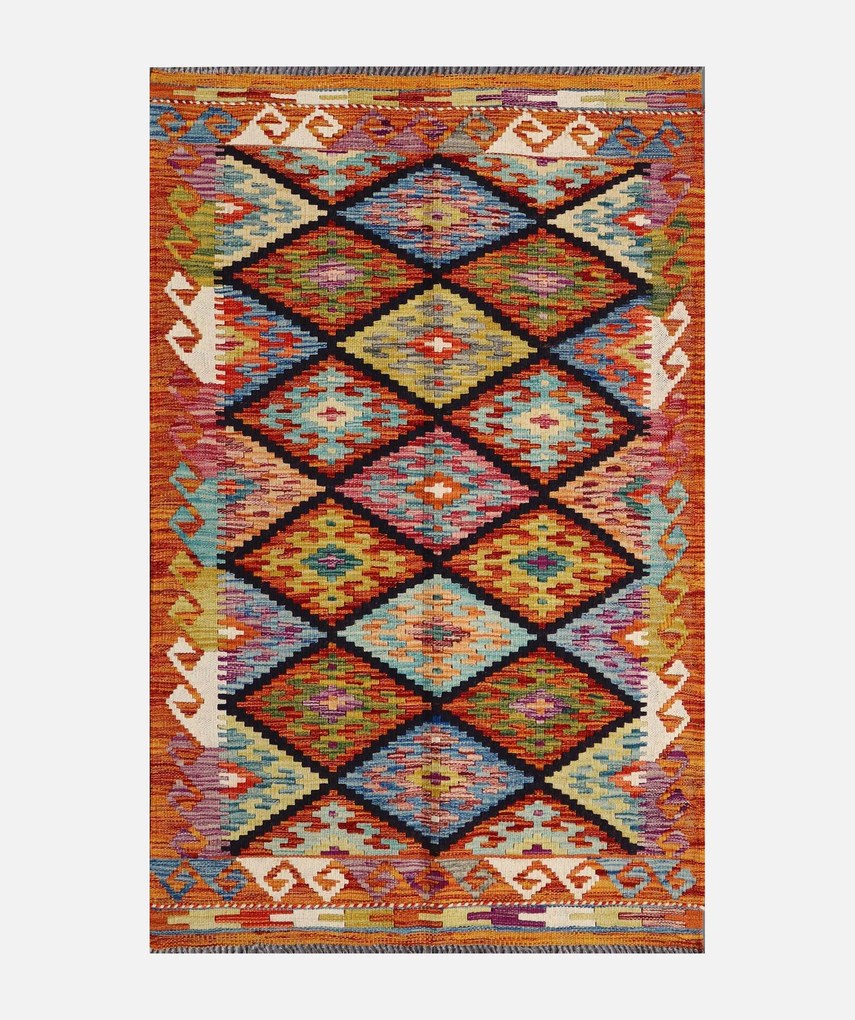 Kilim Tappeto orientale 130 x 80 (Pakistan) Tessuto A Mano