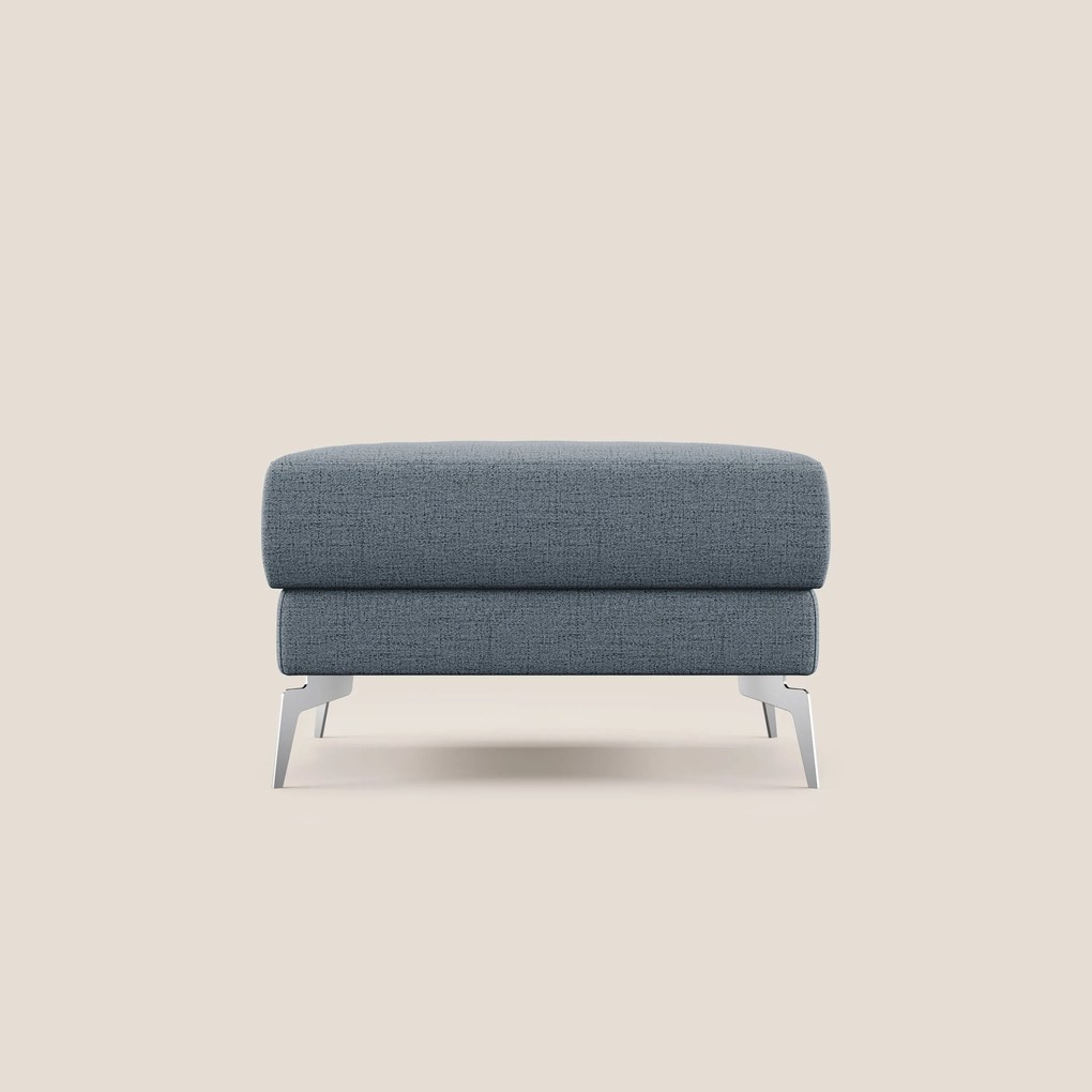 Star Pouf con piedini alti in tessuto impermeabile fiammato T03