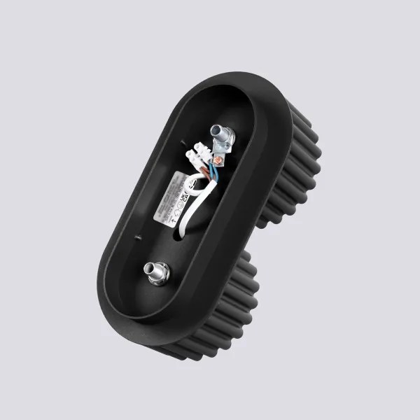 Sollux  SL.1788 - Faretto AURA 2xGX53/10W/230V nero