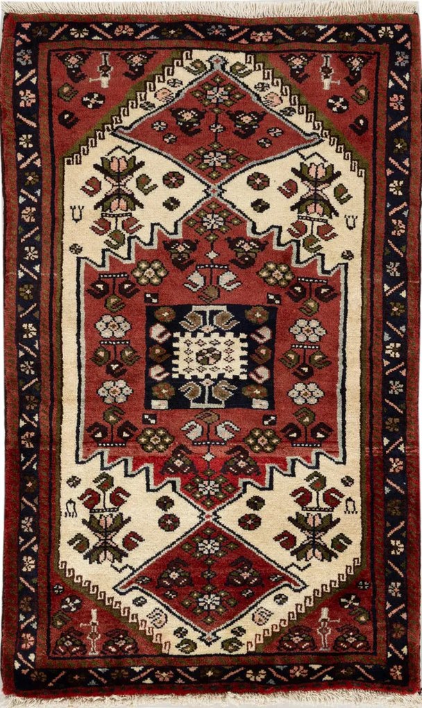 Shiraz Tappeto 80 x 140 (Iran) Annodato A Mano