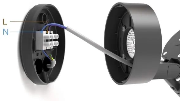 STEINEL 058630 - Lampada LED da esterno con sensore SPOT ONE 1xGU10/7W/230V IP44