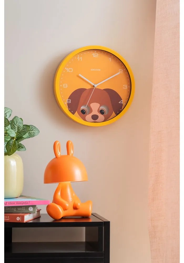 Orologio per bambini ø 31 cm Peekaboo Dog - Karlsson