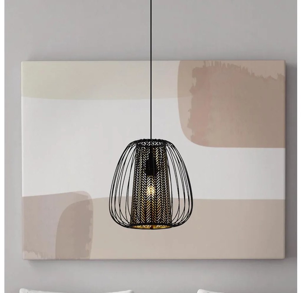 Eglo 99661 - Lampadario su corda  CURASAO 1xE27/40W/230V