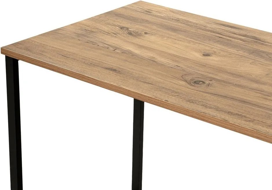 Scrivania con effetto pino 60x240 cm Twin – Kalune Design