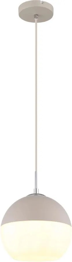 Globo 15999H1 - Lampadario sospeso con cavo RAGUSA 1xE27/60W/230V Ø 25 cm