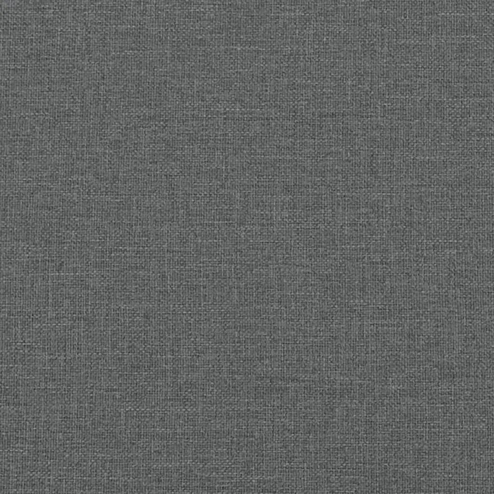 Panca Grigio Scuro 98x56x69 cm in Tessuto