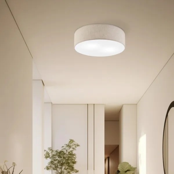 Plafoniera SIRJA 2xE27/15W/230V Ø 45 cm beige