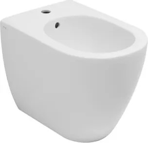 Bidet filomuro BEST OLYMPIA CERAMICA L 36 x H 42 x P 53 cm bianco lucido