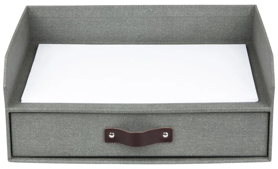 Organizzatore di documenti in cartone con cassetto Walter - Bigso Box of Sweden