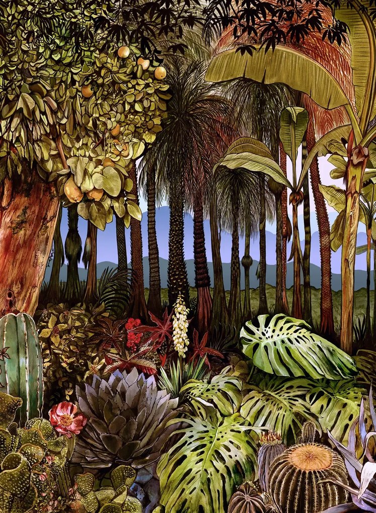 Coordonne Carta da parati panoramica Botanico - 8000048N