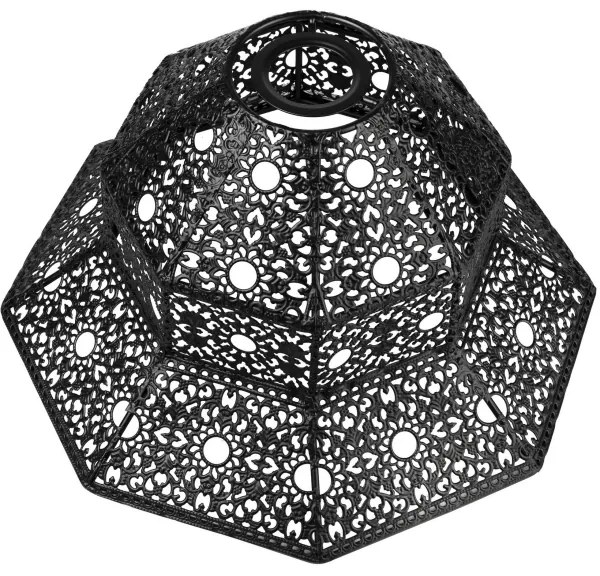 Paralume di ricambio SAMIRA E27 diametro 33 cm nero